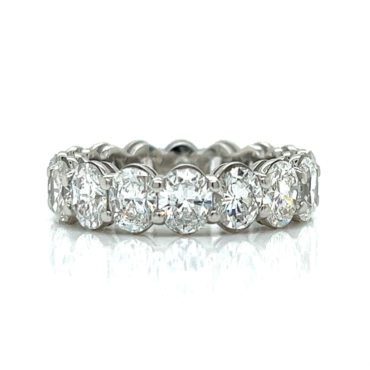 Platinum 6.60 Ct. Diamond Eternity Band