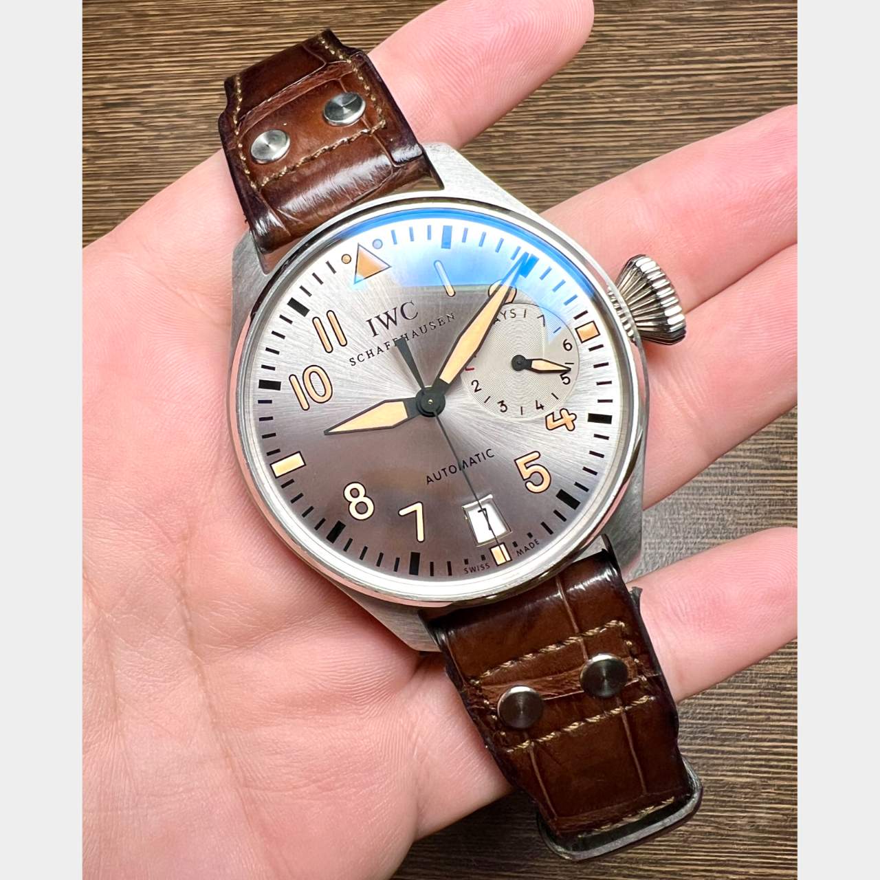 IWC Platinum Big Pilot Watch
